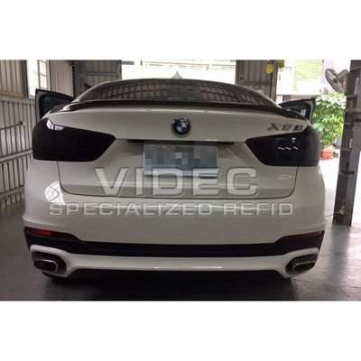 巨城汽車精品 BMW F16 X6 方管 尾飾管 含下巴 下擾流 方管套件 F15 35i 30d 新竹 威德