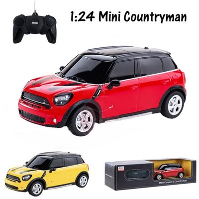 愛蜜莉玩具】寶馬 1:24 Mini Countryman 遙控車 BMW coopers模型車 RESTAR瑪莉歐玩具