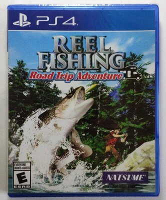 易匯空間 PS4戶外釣魚公路旅行冒險Reel Fishing Road Trip Adventure英文YH3367