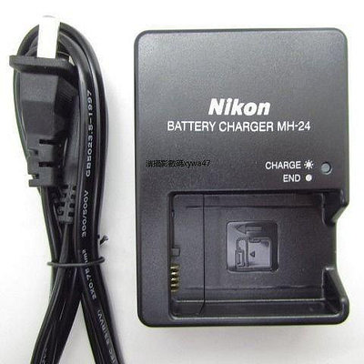 【零點旗艦店】Nikon尼康MH-24充電器D5100 D5200 D5300 D3100 D3200單反相機EN-EL14