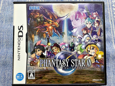NDS DS 夢幻之星 0 Phantasy Star Zero 任天堂 3DS 2DS 主機適用 J6