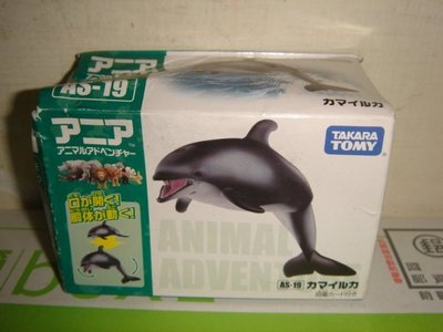 1風火輪合金車戰隊恐龍TAKARA TOMY多美動物園TOMICA ANEA動物系列AS-19海豚公仔一佰四十一元起標