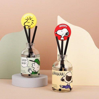 韓國製造 DAILY COMMA史努比聯名限量 香氛擴香瓶50ml(2瓶/盒)