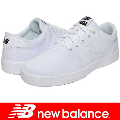 鞋大王New Balance紐巴倫 CT10YNC-D 白色 帆布材質輕量鞋底休閒運動鞋/特價出清/ 707NB