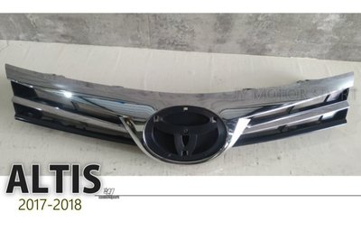 JY MOTOR 車身套件 - TOYOTA ALTIS 11.5代 17 18 年 原廠型 電鍍 水箱罩 水箱柵
