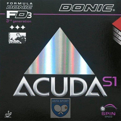 【精選好物】Donic Acuda S1 橡膠網球