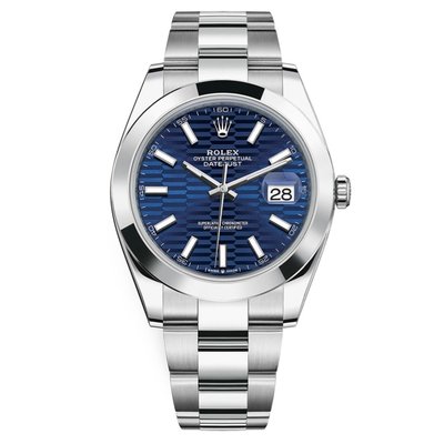 【公信精品】勞力士 ROLEX 126300 預購熱門錶款 藍色坑紋面盤 詳情歡迎來電洽詢