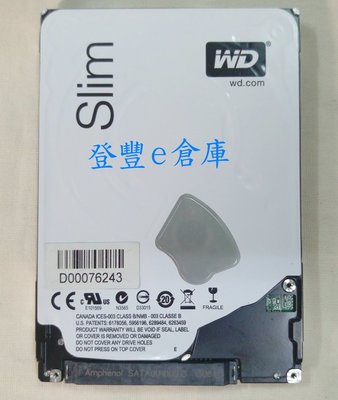 【登豐e倉庫】 YF478 藍標 WD10SPCX-21KHST0 1TB SATA3 硬碟