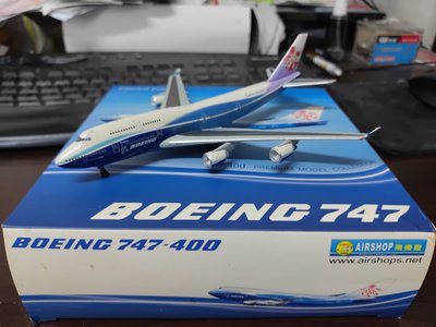 1:400 中華航空 747-400 波音彩繪機 大藍鯨 威龍 製作