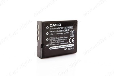[YoYo攝影]Casio NP-130A 原廠鋰電池 NP130 / ZR1200/ ZR1500 / ZR3500