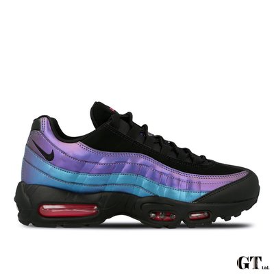 【GT】Nike Air Max 95 PRM 黑紫 男鞋 低筒 復古 氣墊 雷射 運動鞋 休閒鞋 538416-021