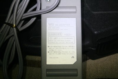任天堂原廠 Wii 電源器 變壓器 電源供應器