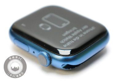 【台南橙市3C】 Apple Watch Series 7 GPS WATCH 7 45MM 藍色鋁金屬錶殼 二手蘋果手錶 #87049
