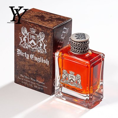 現貨熱銷-Juicy Couture 橘滋 Dirty English 臟話男士淡香水持久100ML EDT香水持久