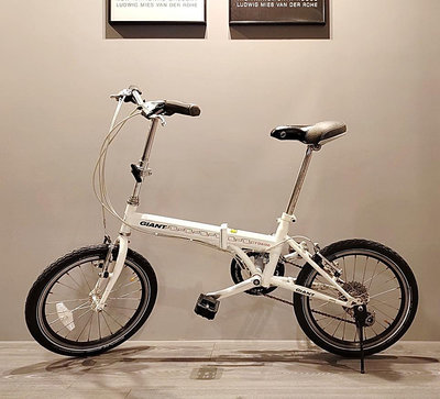 【timekeeper】 Giant捷安特FD 606 16吋Shimano變速折疊單車/摺疊腳踏車/自行車/小折/小摺