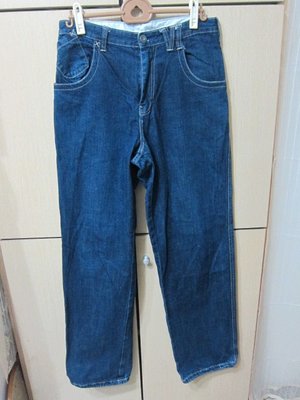 衣市藍~Air Jordan 直筒牛仔褲 (W30~L34~175/76A~褲管可束~) (20200114)