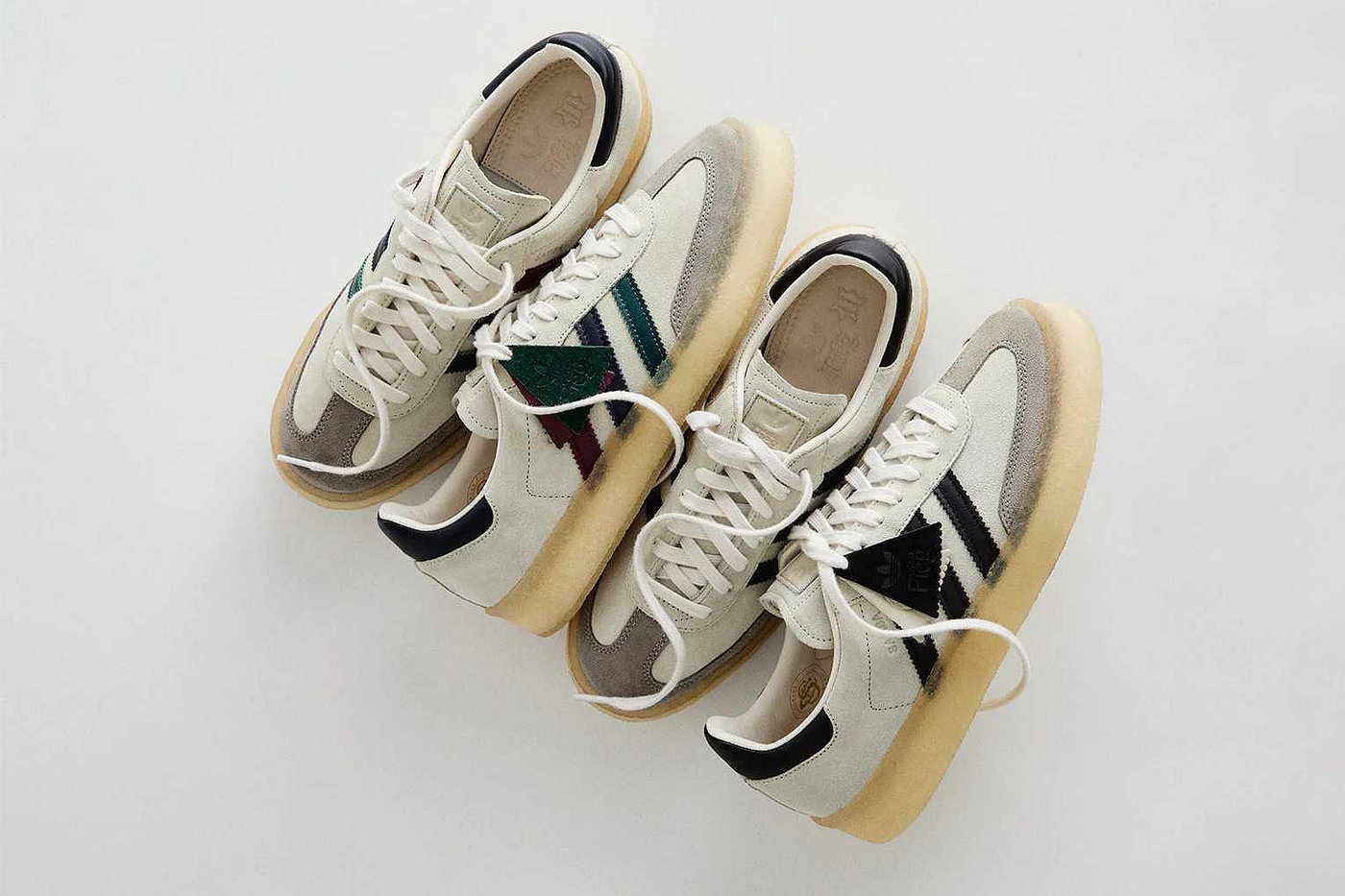 ToMo】KITH RONNIE FIEG x CLARKS x ADIADS 8TH SAMBA 聖誕配色愛迪達