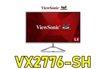 【UH 3C】優派 ViewSonic VX2776-SH 27型 無邊框美型螢幕 IPS 顯示器 支援VESA壁掛