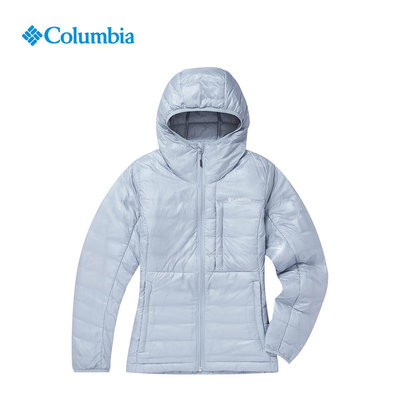 廠家出貨Columbia哥倫比亞戶外女金點熱能800蓬鵝絨連帽羽絨服