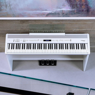 【升昇樂器】Roland FP-60X 電鋼琴/可攜帶/4代琴鍵/可接麥克風/藍芽喇叭