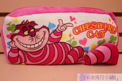 采舍流行小舖 正版 迪士尼 Alice貓 妙妙貓 超柔立體 化妝包 筆袋 收納包 收納袋 鉛筆盒