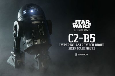 [貓市多] 全新 Sideshow 1/6 Star Wars 星際大戰 帝國宇航機器人 C2B5