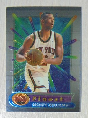 1994-95 Topps Finest RC Rookie 新人卡 Monty Williams