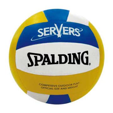 冠春企業/結束營業SPALDING 斯伯丁排球Servers 5號排球/橡膠排球(5.5折出清)