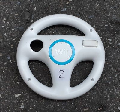 二手~Wii 原廠賽車方向盤 瑪莉歐賽車方向盤(2)