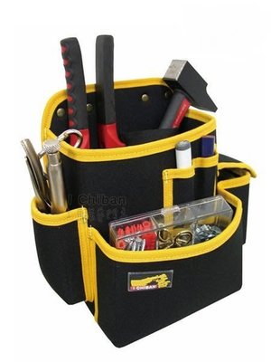 一番工具 I CHIBAN 二口釘袋 JK0101 工具腰袋 耐用防潑水 腰袋 快扣式便利工具袋