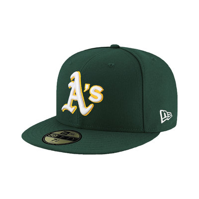 NEW ERA 59FIFTY 5950 MLB 球員帽 奧克蘭 運動家隊 深綠 棒球帽 鴨舌帽 ⫷ScrewCap⫸