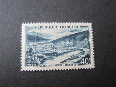 【雲品五】法國France 1949 Sc 631 (crease) MNH 庫號#BP09 56552