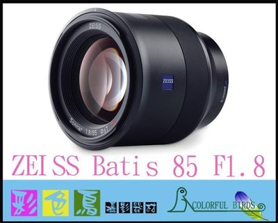 彩色鳥(租 相機 鏡頭 出租)租 Zeiss Batis 85mm F1.8 FE A7SIII A7R4 A73