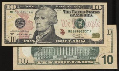 United States (美國紙幣), P539 , 10-Dollars , 2013 , 品相全新UNC