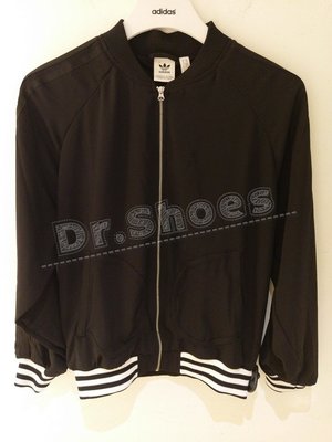 【Dr.Shoes 】Adidas Track Jacket 女裝 黑色 透明 紡紗 薄紗 立領運動外套 DP8592