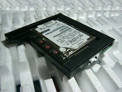 ＊0【筆記型電腦專用內建第二顆硬碟外接盒】＊筆電用光碟機轉換為內建IDE硬碟