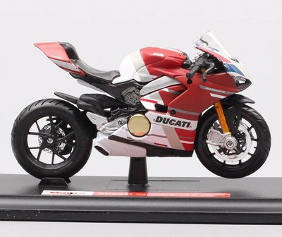 【Maisto精品車模】Ducati Panigale V4 S Corse 杜卡迪摩托車模型 仿賽車塗裝 尺寸1/18