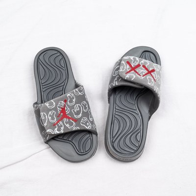 Air Jordan Hydro 4 酷灰 灰色 運動拖鞋 男鞋