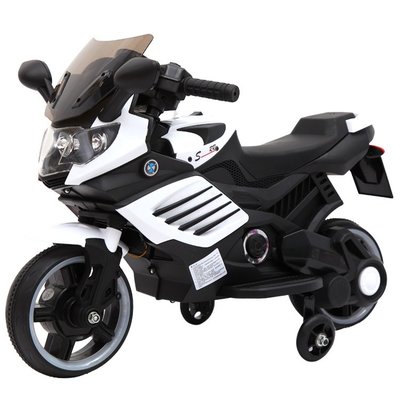 [李老大] 800149 1000摩托車 重機 兒童電動車 機車 兒童騎乘 電動機車 歐兜麥 重機模型白色