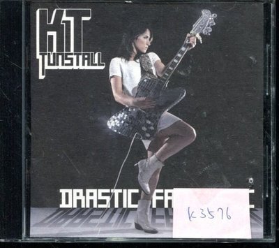 *真音樂* KT TUNSTAIL / DRASTIC 二手 K3576(封面底破.CD有缺口不影響讀取) (清倉.下標賣4)