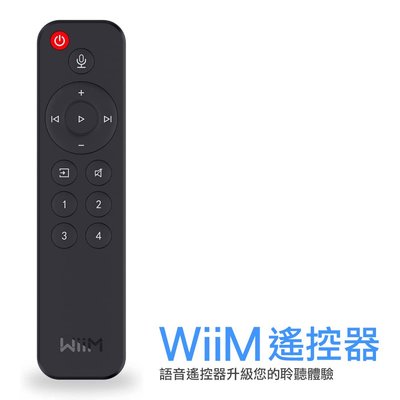 WiiM 語音遙控器 (適用於 WiiM Mini 和 WiiM Pro 串流播放器)