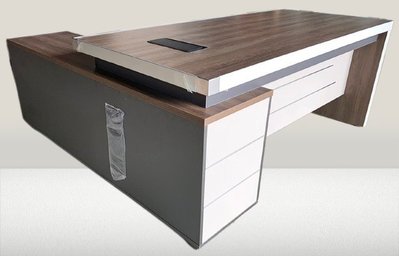 鑫高雄駿喨二手貨家具(全台買賣)----【全新】6尺 L型 辦公桌 事務桌  書寫桌  電腦桌 主管桌--217