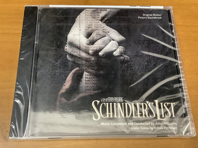 MCA 辛德勒名單 schindler's list 帕爾曼 電影原聲 CD