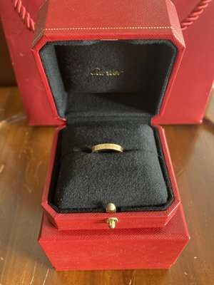 Cartier 卡地亞 18K金 戒指 (二手)
