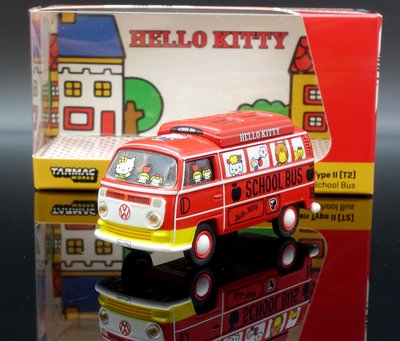 【MASH】現貨特價 Tarmac 1/64 VW T2 Bus, Hello Kitty