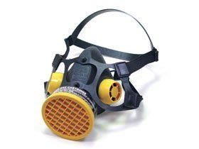 歐堡牌防毒面具-單罐活性碳 SD-502、專業級、有機氣體專用 (防毒口罩) 台製精品!!