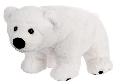 18581c 日本進口 好品質 限量品 可愛又柔順  北極熊 白熊 動物絨毛絨抱枕玩偶娃娃玩具擺件禮物禮品