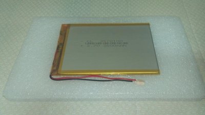平板電腦鋰電池 (3.7V) (二條線) (帶保護板) (寬 70 MM * 長 100 MM) (厚 3.5 MM)