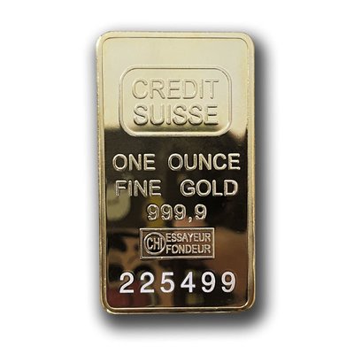 仿真 瑞士銀行金條 紀念幣 1盎司金方塊 鍍金長條激光碼 直發