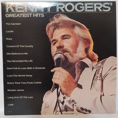 西洋搖滾 黑膠 Kenny Rogers【Greatest Hits】1980 美國首版